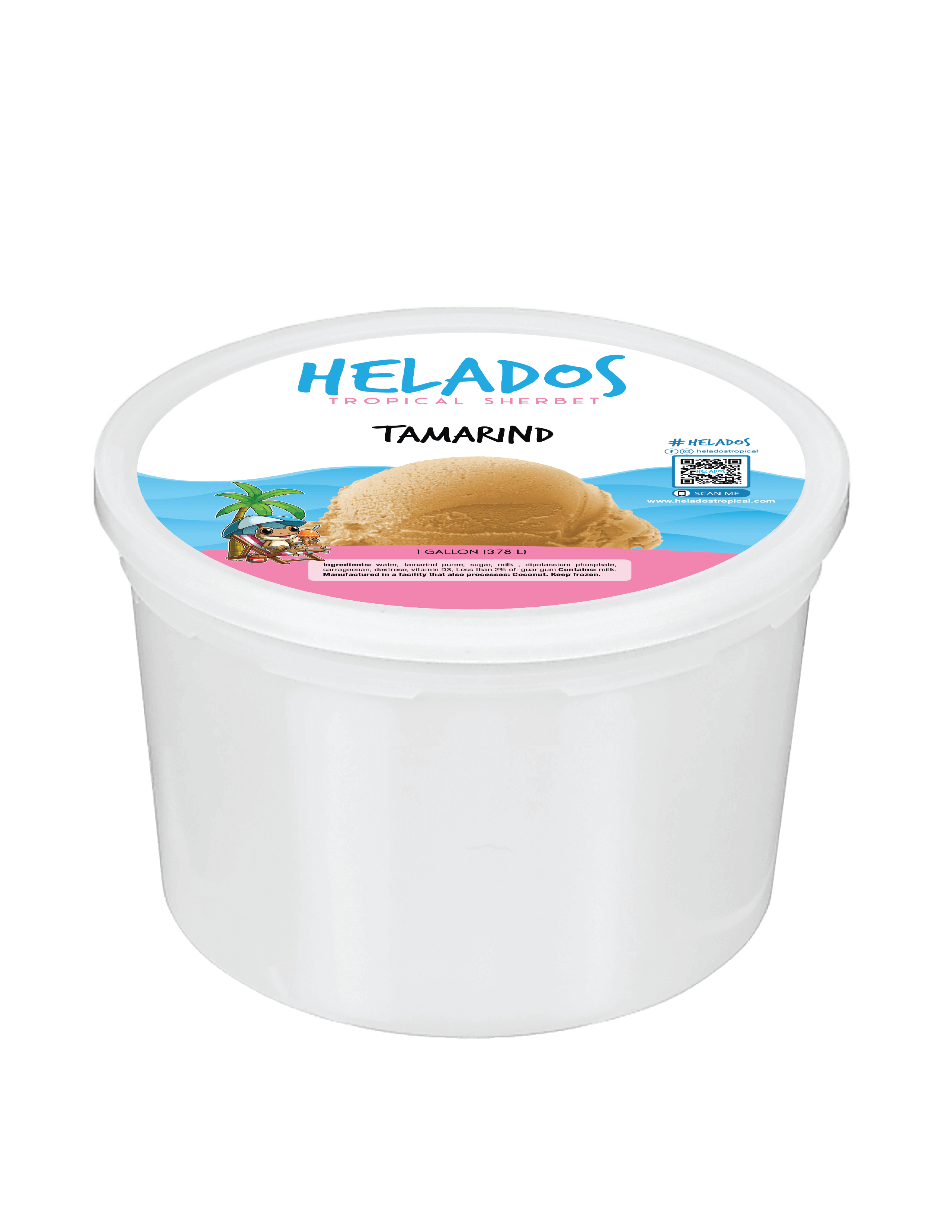 Helados Tamarind 1 gallon