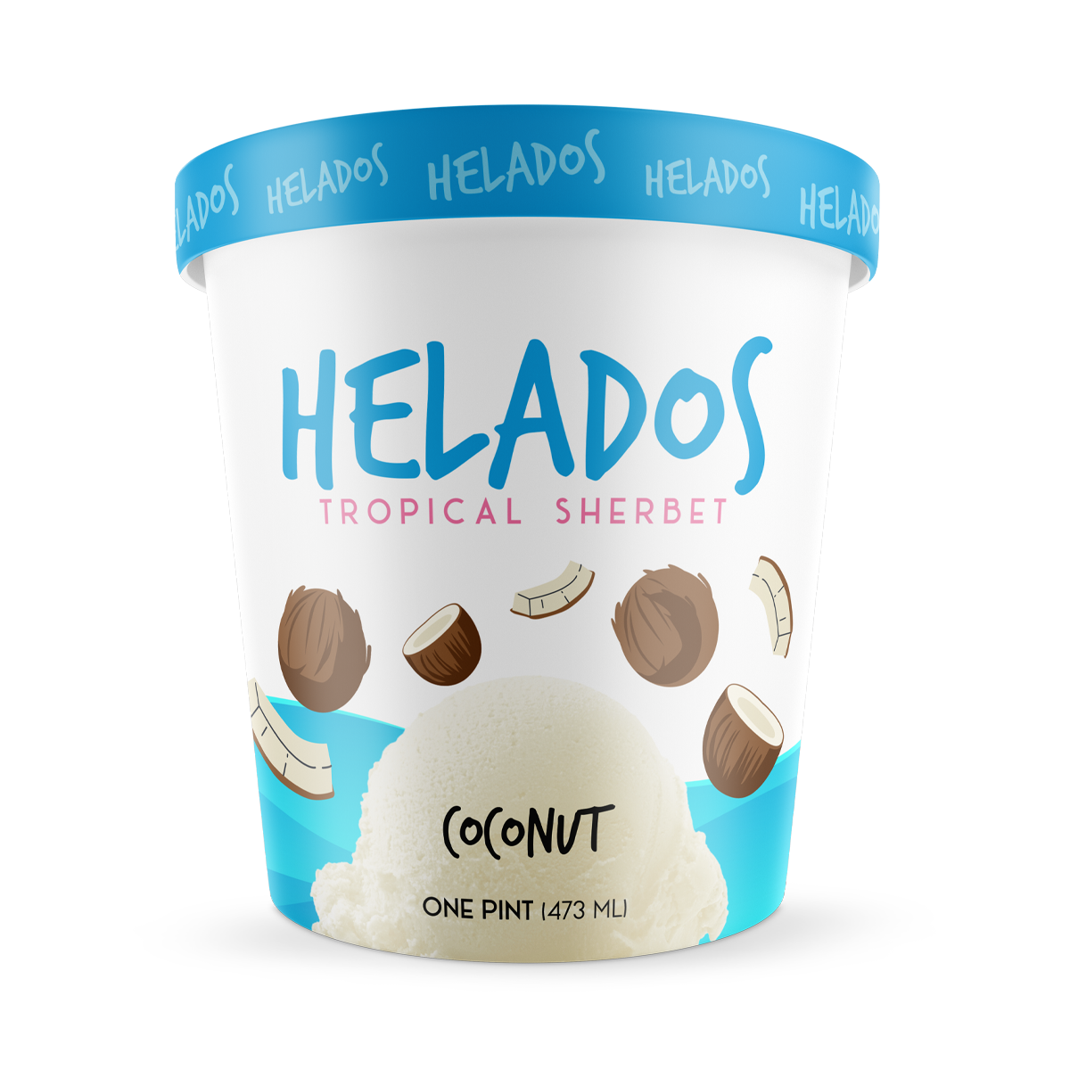 Helados Coconut pint